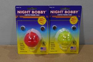 lot 134 image: 2 Night Bobby Lighted Fishing Floats