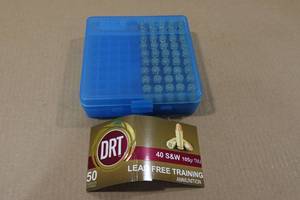 lot 189 image: 50 DRT .40 S&W 105 Gr TMJ Ammo