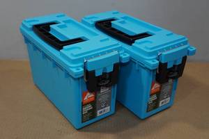 lot 46 image: 2 Ozark Trail 11.5 Marine Storage Boxes