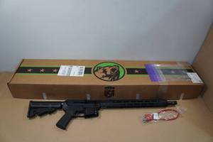 lot 1A image: Unfired Bear Creek Arsenal BC-15 .17 HMR Semi-Auto AR-Format Rifle