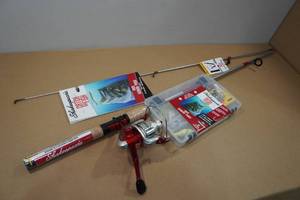 lot 2 image: Shakespeare Complete Fishing Kit