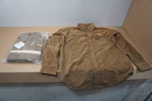 lot 72 image: 2 Boundary Waters Long Sleeve Button Up Shirt - Large