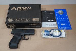 lot 1J image: NEW Beretta APX A1 Carry 9mm Semi-Auto Pistol - Optics Ready Cut