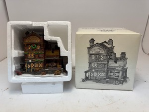 lot 8 image: Department 56 Dickens Village Series East Indies Trading Co. #58302 Heritage Village Collection