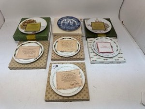 lot 27 image: Lot of (7) Avon Plates