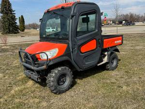 2017 KUBOTA RTV-1100 Truck-Cabbed UTV 2- Seat 4WD Diesel