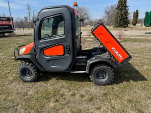 2017 KUBOTA RTV-1100 Truck-Cabbed UTV 2- Seat 4WD Diesel