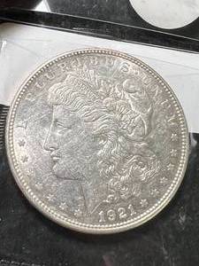 lot 74 image: 1921 US MORGAN SILVER DOLLAR