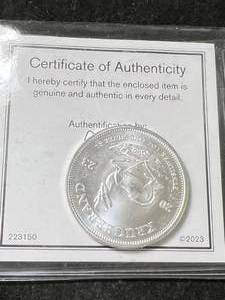 lot 99 image: 2023 SOUTH AFRICAN KRUGERRAND 1 TROY OZ .999 FINE SILVER