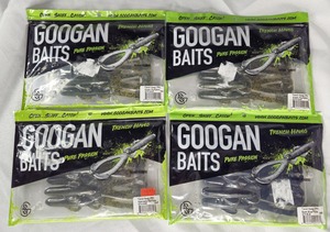 lot 32 image: 4 NEW Packages Googan Trench Hawg