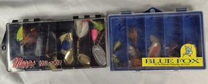 lot 35 image: 2 Spinner Kits- Mepps Killer Kit & Blue Fox Kit