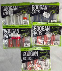 lot 49 image: 5 Bags Googan Baits Happy Trailer