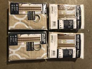 lot 22 image: Lot of Assorted Window Curtains Various Models and Conditions     Customer Returns See Pictures