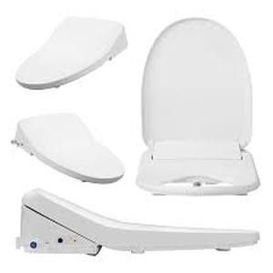 lot 10 image: BIO BIDET HD-7500 Electric Bidet Seat for Elongated Toilets in White Customer Returns See Pictures