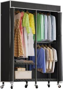 lot 22 image: Higeego H9 Garment Rack with Cover