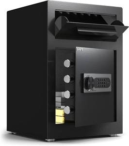 DAYl 2.6 Cubic Feet Deposit Box Drop Safe with Drop Slot