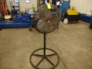 lot 41 image: Dayton 24 Oscillating Pedestal Fan...