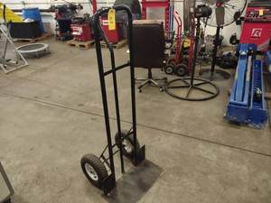 lot 53 image: Tall 2-Wheel Hand Truck...