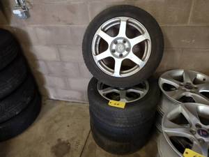 lot 66 image: (4) Michelin X-Ice 20555R16 tires ...
