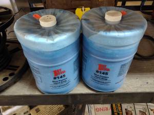 lot 86 image: (2) 1 Gallon 1st Ayd Blue Pumice Ha...