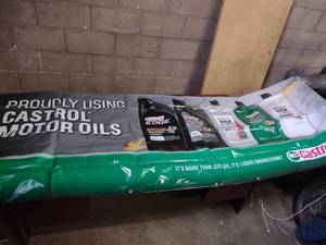 lot 98 image: Castrol Banner...