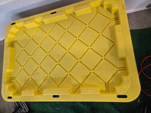 lot 29 image: Storage ContainerTote ( Used, Like New). Dimension 28L x19.5W x 15H