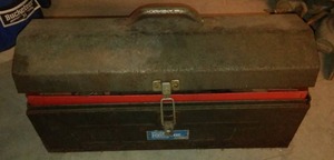 lot 513 image: Master Mechanic Toolbox With Tools.