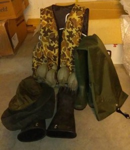lot 514 image: Waders, Decoys and More.