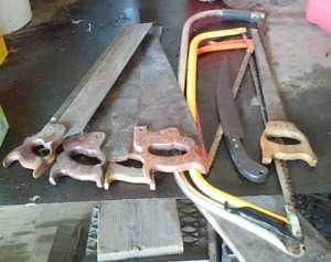lot 627 image: Hand Saw Assortment (9).