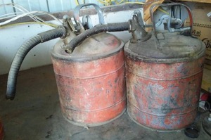 lot 636 image: Vintage Safety Gas Cans (2).