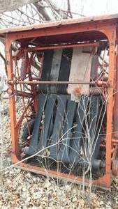 lot 802 image: Allis Chalmers Small Round Bailer.