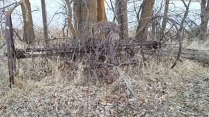 lot 807 image: Hay Rake with 48 in. Wheels