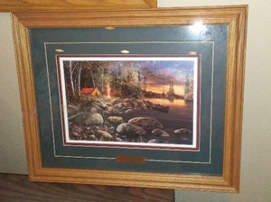 lot 920 image: Jim Hansel Twilight Fire.