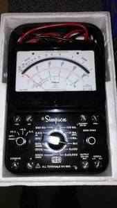 lot 972 image: Simpson 260 series Voltmeter (Newlike New)  .