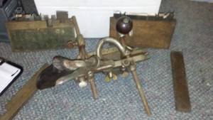 lot 977 image: Stanley Vintage Combination Planer, No. 45.