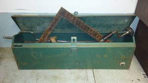 lot 912 image: Large Toolbox with Contents.