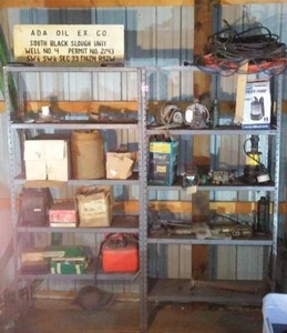lot 700 image: Shelving With Contents (2)