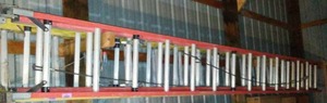 lot 705 image: Extension Ladder 28 Feet. Werner