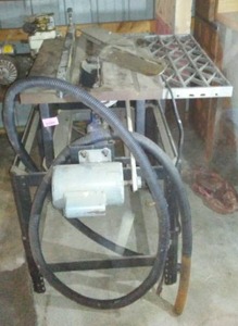 lot 713 image: Craftsman Table Saw 10 With Stand