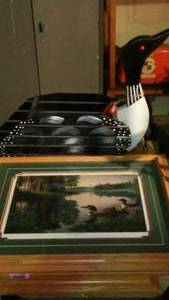 lot 682 image: Northern Tranquility And Loon, Kim Norlein.
