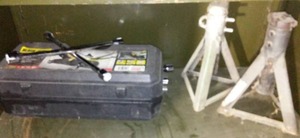 lot 650 image: Torin 2 Hydraulic Trolley Jack And More.