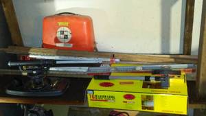 lot 659 image: David White Instrument Grade Transit, Laser Level