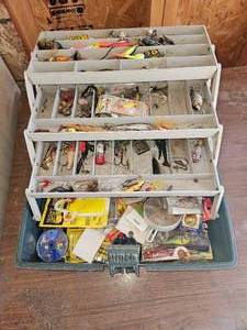 lot 583 image: UMCO Tackle box Full of Tackle.