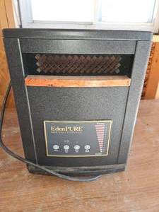lot 587 image: Eden Pure Gen 3 Quartz Infrared Portable Heater.