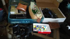 lot 788 image: Marbles. Binoculars, Vintage Clippers.