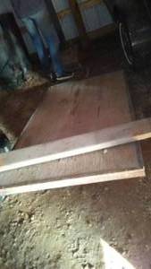 lot 875 image: Flat Yard Cart.