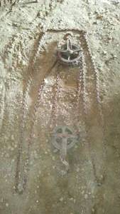 lot 821 image: Wright Differential Block 1  ton Pulley System.