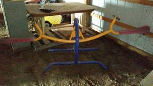 lot 834 image: Gym Dandy See-Saw.