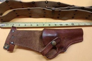 lot 809A image: Hunter Leather Holster