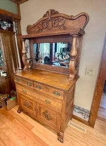 Vintage Oak Buffet